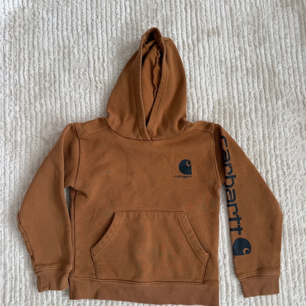 Carhartt Kids Brown Hoodie 8-10yr